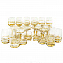 Набор фужеров и стаканов на 6 персон "Грация", фотография 1. Интернет-магазин ЛАВКА ПОДАРКОВ