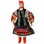 Коллекционная кукла ручной работы в костюме Киевской губернии, фотография 1. Интернет-магазин ЛАВКА ПОДАРКОВ