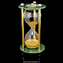 Песочные часы с нефритом. Златоуст, фотография 1. Интернет-магазин ЛАВКА ПОДАРКОВ