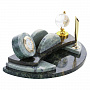 Настольный набор из камня "Глобус", фотография 8. Интернет-магазин ЛАВКА ПОДАРКОВ