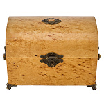 Шкатулка-сундук из карельской березы