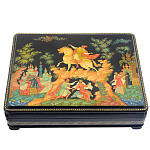 /19*15*4см Художественная роспись Шкатулка "Сказки"/160