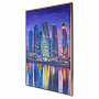 Картина "Москва-Сити" 60х90 см, фотография 1. Интернет-магазин ЛАВКА ПОДАРКОВ