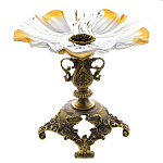 0037865 Ваза Офелия 00553-500 (бронза, хрусталь)