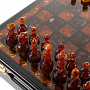 Шахматы-шашки янтарные "Амбассадор" 32х32 см, фотография 10. Интернет-магазин ЛАВКА ПОДАРКОВ
