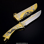 Оружие сувенирное. Нож с чернением серебра. Златоуст., фотография 1. Интернет-магазин ЛАВКА ПОДАРКОВ