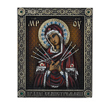 0060506 Икона "Семистрельная" артикул 1.15.12.5