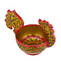 Конфетница "Петух". Хохлома, фотография 5. Интернет-магазин ЛАВКА ПОДАРКОВ