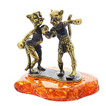 0045826/1385 Сувенир Коты Боксеры Сувенир (коньячный)