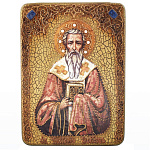 Икона "Святой Григорий Богослов" 15 х 20 см