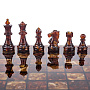 Шахматы с янтарными фигурами 28х28 см, фотография 3. Интернет-магазин ЛАВКА ПОДАРКОВ