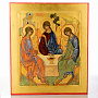Икона "Пресвятая Троица" 30х40см, фотография 1. Интернет-магазин ЛАВКА ПОДАРКОВ