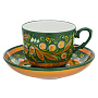 Чайный сервиз на 6 персон "Ландыши. Чаепитие". Хохлома, фотография 4. Интернет-магазин ЛАВКА ПОДАРКОВ