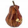 Скульптура из дерева с янтарем "Груша", фотография 4. Интернет-магазин ЛАВКА ПОДАРКОВ