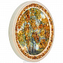 Панно янтарное "Пейзаж" 15х15 см, фотография 2. Интернет-магазин ЛАВКА ПОДАРКОВ