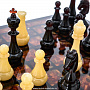 Шахматы янтарные "Орион" 32х32 см, фотография 9. Интернет-магазин ЛАВКА ПОДАРКОВ
