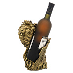 0071084/101439 Сувенир ПОДСТАВКА ПОД БУТЫЛКУ "ЛЕВ"H-25 L-17 (цвет бронзовый)