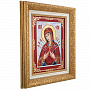 Икона на перламутре "Богоматерь Семистрельная" 35х30 см, фотография 1. Интернет-магазин ЛАВКА ПОДАРКОВ