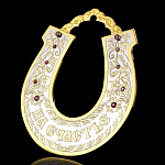 -НА УДАЧУ Златоуст ПОДКОВА на петельке (в пенале) 00610