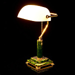 0042296 Златоуст ЛАМПА НАСТОЛЬНАЯ Нефрит,в П/У