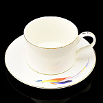 0048052/80.25808.00.1 ЛФЗ ЧАШКА+БЛЮДЦЕ Премиум"Огненный цветок2" ТН1