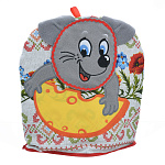 0068319 Сувенир ГРЕЛКА НА ЧАЙНИК "МЫШОНОК" 