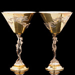 14945/2.3.0031 Серебро 925° НАБОР Бокалов "ГРАЦИЯ" 2пр. 312,9Г