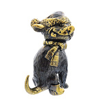 0047430/1645.1 Сувенир Собака Зимнее счастье б/п Сувенир