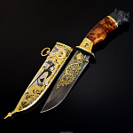 Нож сувенирный "Медведь" Златоуст