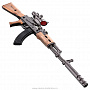 Модель оружия "Автомат AK-47", фотография 4. Интернет-магазин ЛАВКА ПОДАРКОВ
