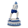 Статуэтка "Женский волейбол". Гжель, фотография 3. Интернет-магазин ЛАВКА ПОДАРКОВ