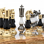 Шахматы из карельской березы с металлическими фигурами 48х48 см, фотография 7. Интернет-магазин ЛАВКА ПОДАРКОВ