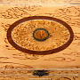 Ларец деревянный "Рельефный" (карельская береза), фотография 7. Интернет-магазин ЛАВКА ПОДАРКОВ