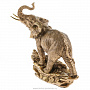 Скульптура интерьерная "Слон на камне", фотография 6. Интернет-магазин ЛАВКА ПОДАРКОВ
