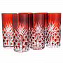 Набор стаканов для воды на 6 персон "Рубин", фотография 1. Интернет-магазин ЛАВКА ПОДАРКОВ
