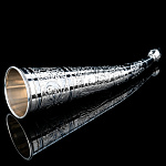 0055844/80,4гр  РОГ  гравировка, чернение В П/У 80,4