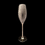 Хрустальные бокалы для шампанского "Платиновый узор" на 2 персоны, фотография 3. Интернет-магазин ЛАВКА ПОДАРКОВ