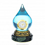 Настольные часы "Капля чистой воды", фотография 2. Интернет-магазин ЛАВКА ПОДАРКОВ