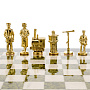 Шахматы из камня и бронзы "Железнодорожные" 42х42 см, фотография 13. Интернет-магазин ЛАВКА ПОДАРКОВ