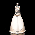 14964/2.13.0012 Серебро 925° Колокольчик "МУЗА" 43