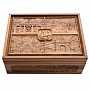 Деревянная шкатулка 2-ух уровневая, фотография 7. Интернет-магазин ЛАВКА ПОДАРКОВ