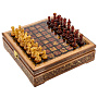 Шахматы с инкрустацией и фигурами из янтаря 28х28 см, фотография 15. Интернет-магазин ЛАВКА ПОДАРКОВ