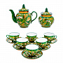 Чайный сервиз на 6 персон "Ландыши". Хохлома, фотография 6. Интернет-магазин ЛАВКА ПОДАРКОВ