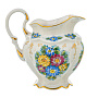 Сливочник "Семейный". Гжель в цвете, фотография 3. Интернет-магазин ЛАВКА ПОДАРКОВ