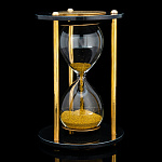 0068617 Златоуст ЧАСЫ ПЕСОЧНЫЕ Нефрит 