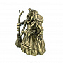 Бронзовый статуэтка "Баба-Яга с косичками", фотография 2. Интернет-магазин ЛАВКА ПОДАРКОВ