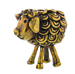 0052785 Микляихское литье Статуэтка "ВЕСЕЛАЯ ОВЕЧКА" Ж-138