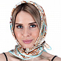 Платок шелковый "Арабески" 90х90 см, фотография 7. Интернет-магазин ЛАВКА ПОДАРКОВ