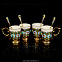Чайный сервиз на 4 персоны "Восточная ночь". Златоуст, фотография 6. Интернет-магазин ЛАВКА ПОДАРКОВ