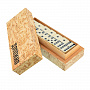 Домино из карельской березы "Подарочное", фотография 4. Интернет-магазин ЛАВКА ПОДАРКОВ